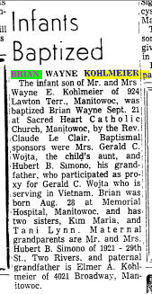 10/2/1969 Manitowoc Newspaper