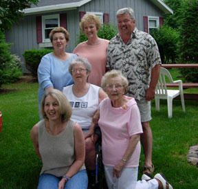 Clarence's Children at Harriet's 87th Birthday