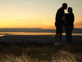 Introducing Genevieve to Grampa