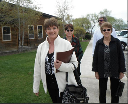 Barb, Nancy, Glo and Ed