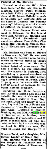 Steven Point Newspaper May 27, 1940