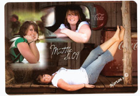 Mattie's Graduation Picture from Elk City High School 5/22/2009