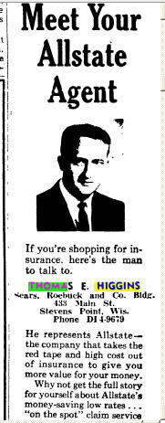 1/30/1962 Ad from Stevens Point Gazette