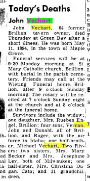 June 6, 1958 Sheboygan Newspaper