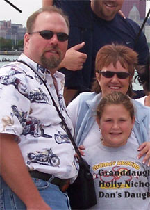 Bill, Kathy and Niece Holly 2004